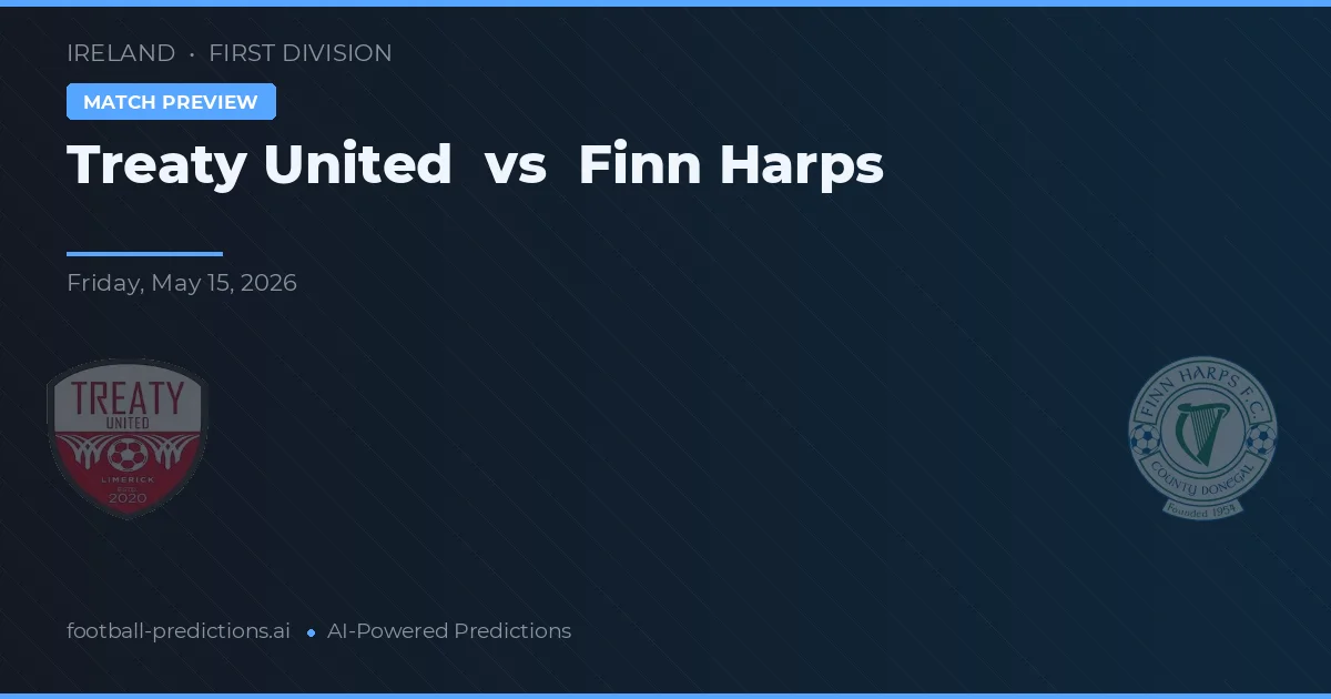 Treaty United vs Finn Harps — matchtips och förhandstitt