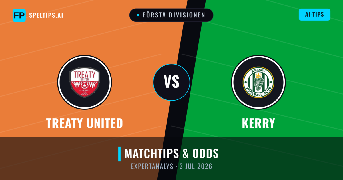 Treaty United vs Kerry — matchtips och förhandstitt