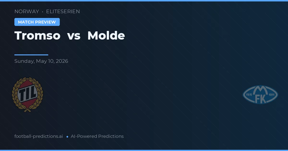 Tromsø vs Molde — matchtips och förhandstitt