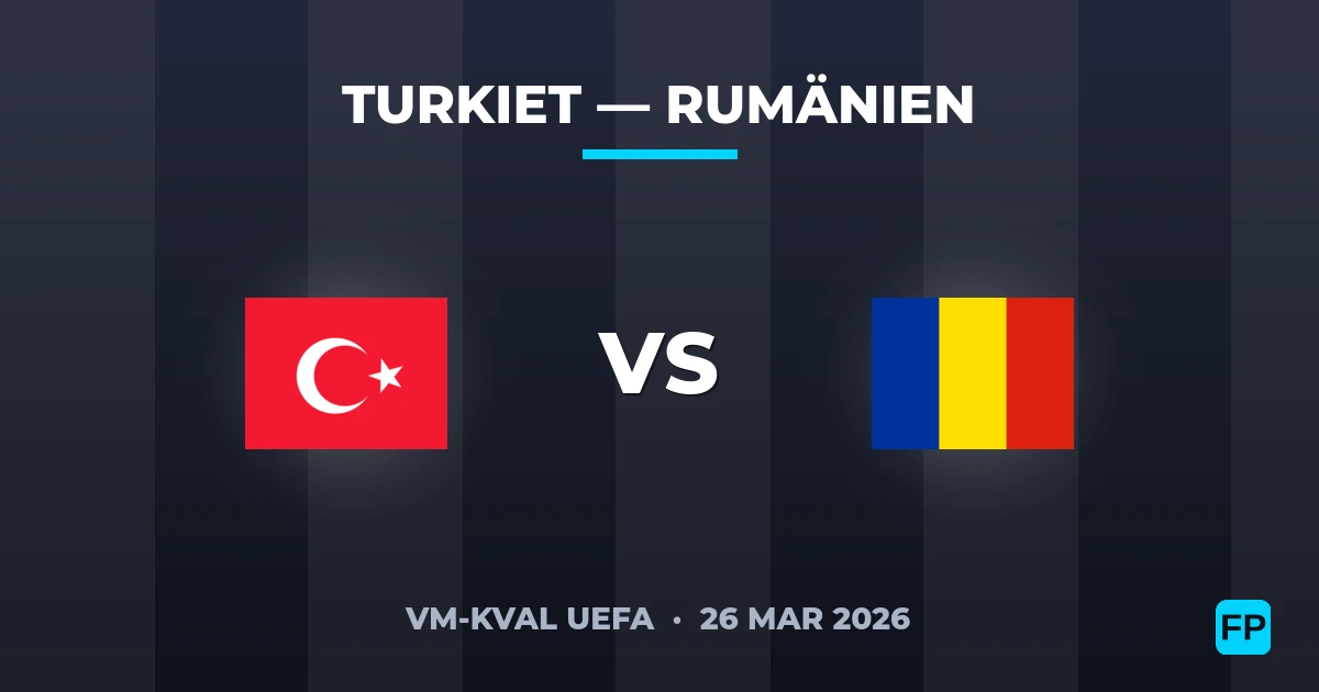 Turkiet vs Rumänien — matchtips och förhandstitt