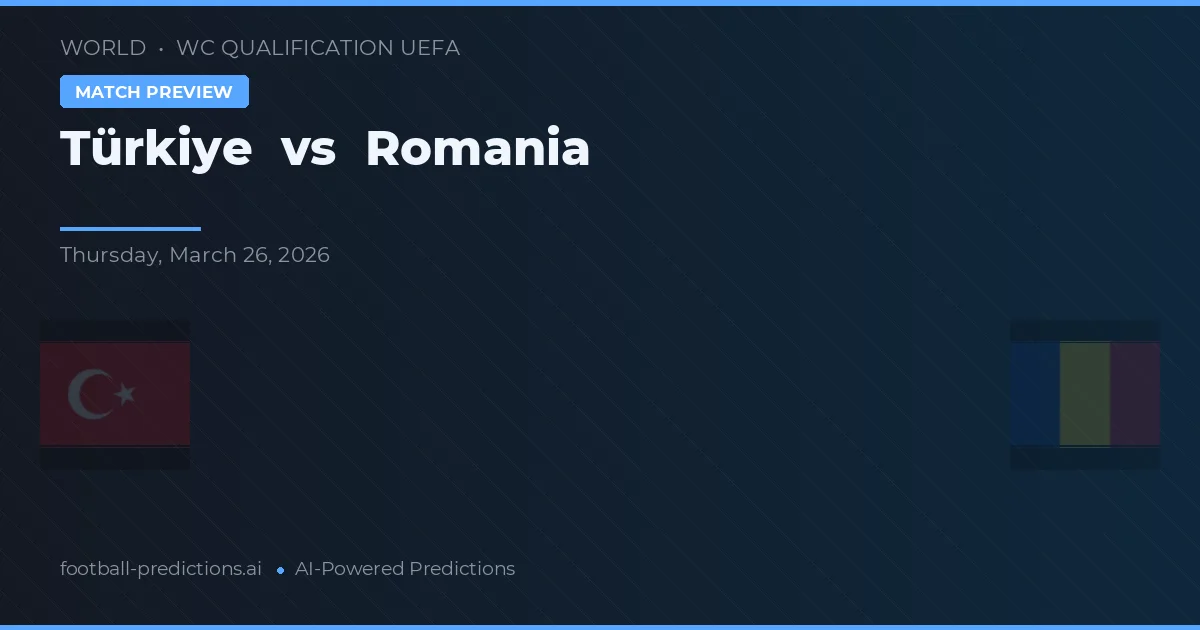 Turkiet vs Rumänien — matchtips och förhandstitt