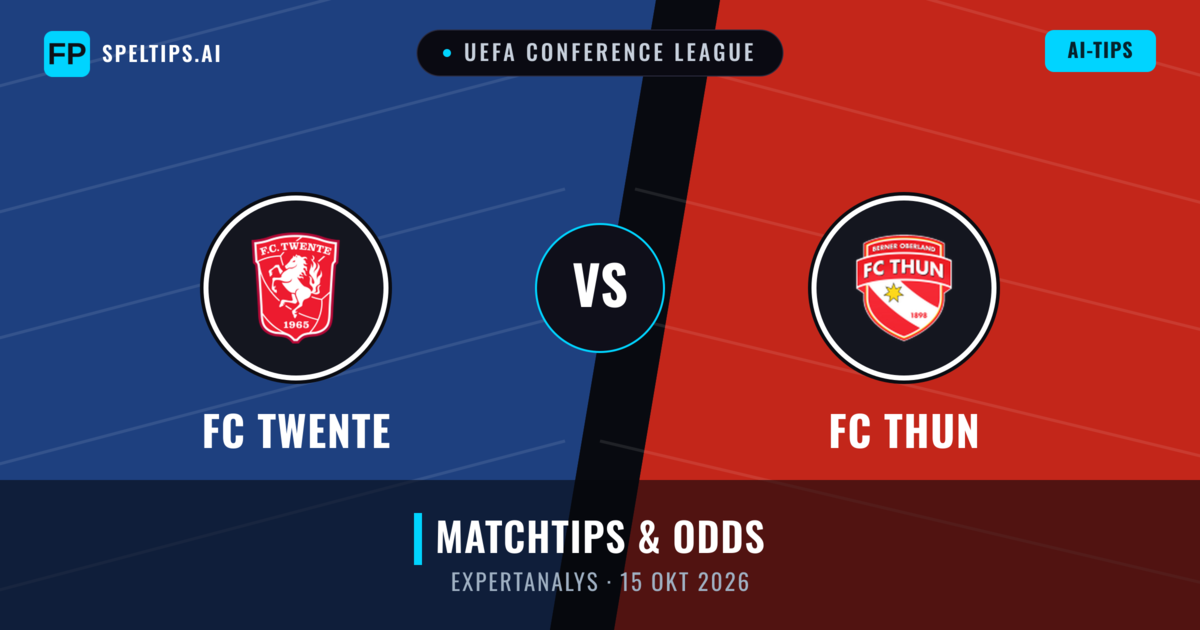 FC Twente vs FC Thun — matchtips och förhandstitt