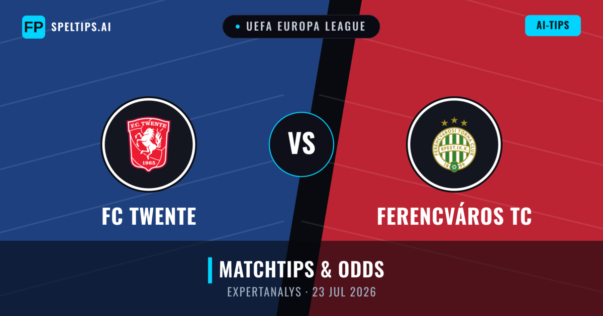 FC Twente vs Ferencváros TC — matchtips och förhandstitt