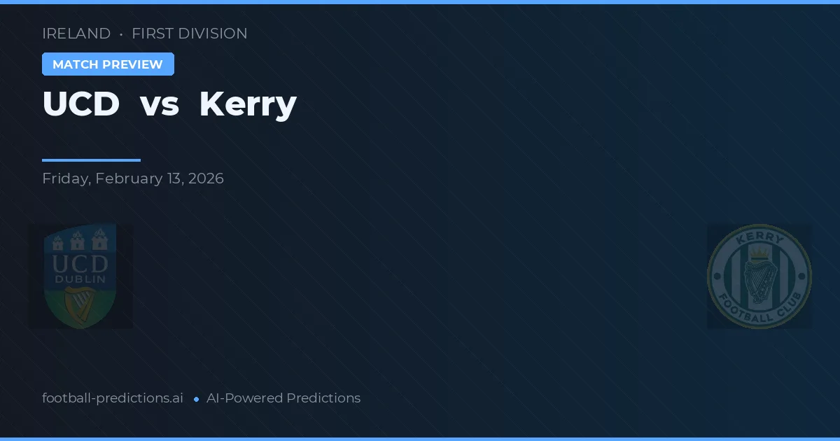 UCD vs Kerry — matchtips och förhandstitt
