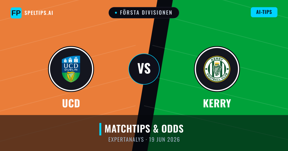UCD vs Kerry — matchtips och förhandstitt
