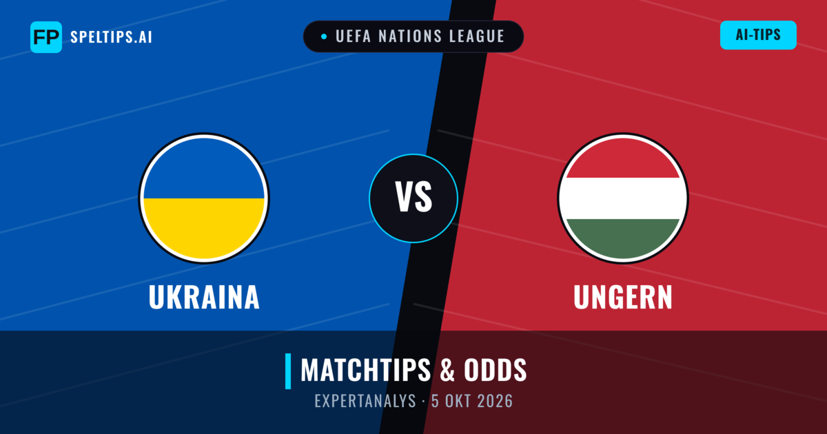 Ukraina vs Ungern — matchtips och förhandstitt