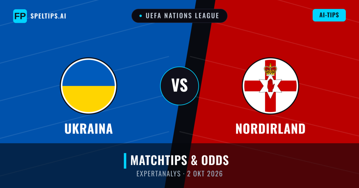 Ukraina vs Nordirland — matchtips och förhandstitt