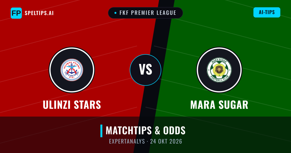 Ulinzi Stars vs Mara Sugar — matchtips och förhandstitt