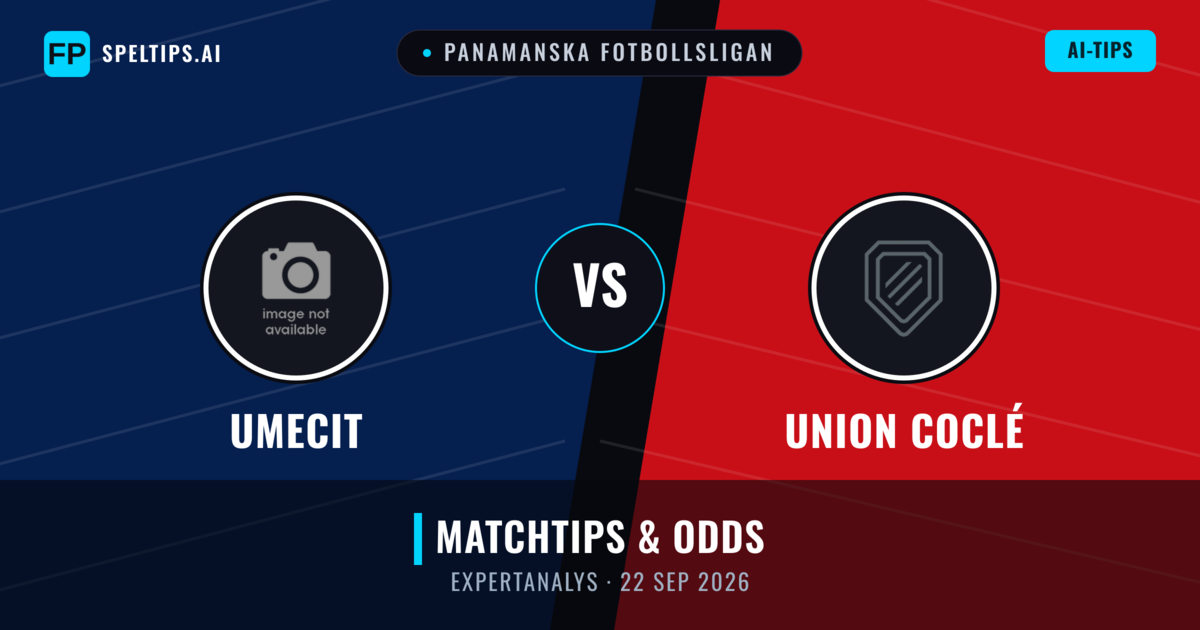 UMECIT vs Union Coclé — matchtips och förhandstitt