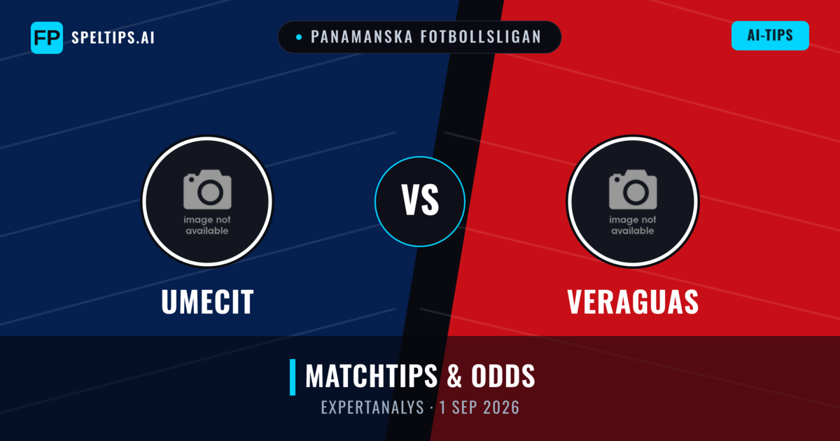 UMECIT vs Veraguas — matchtips och förhandstitt