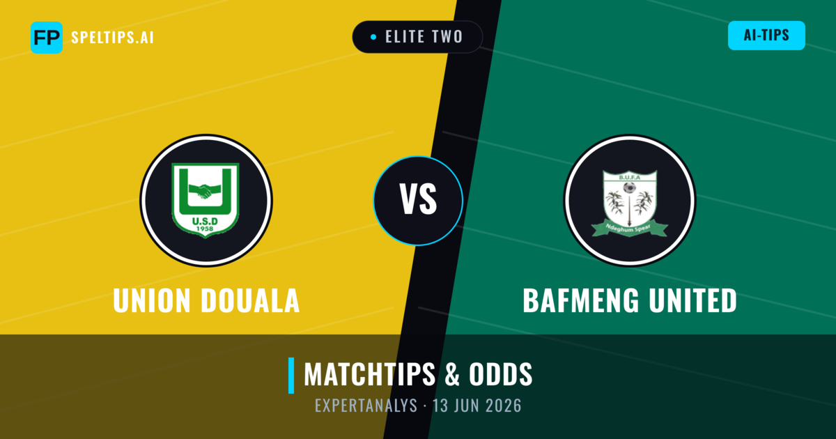 Union Douala vs Bafmeng United — matchtips och förhandstitt