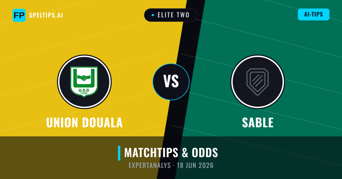 Union Douala vs Sable — matchtips och förhandstitt