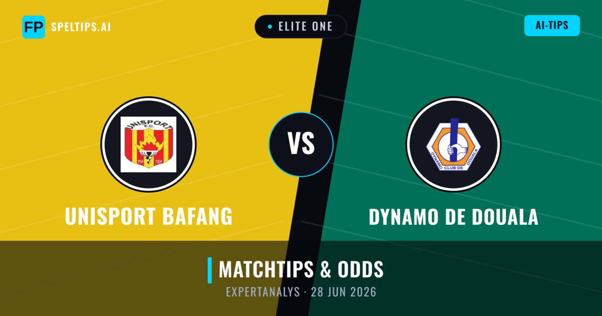 Unisport Bafang vs Dynamo de Douala — matchtips och förhandstitt