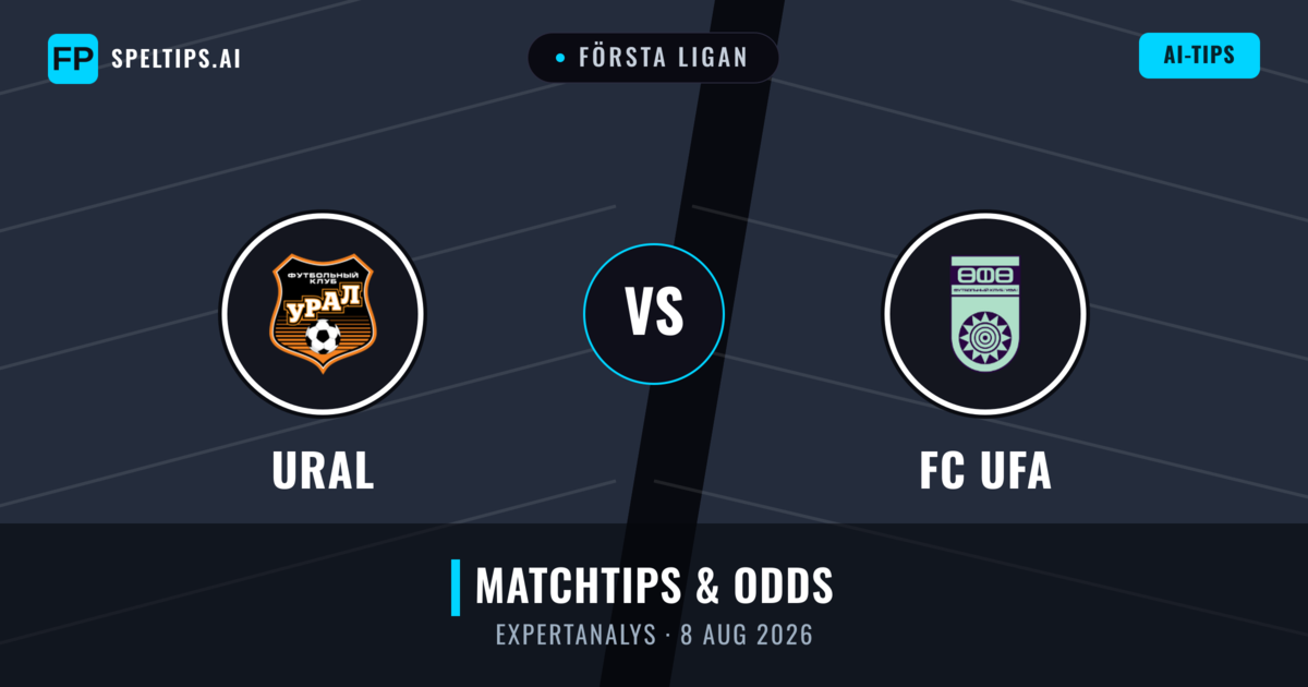 Ural vs FC UFA — matchtips och förhandstitt