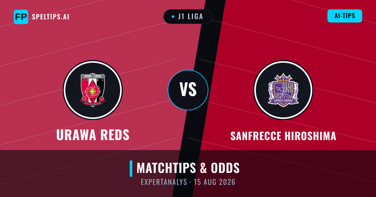 Urawa Reds vs Sanfrecce Hiroshima — matchtips och förhandstitt