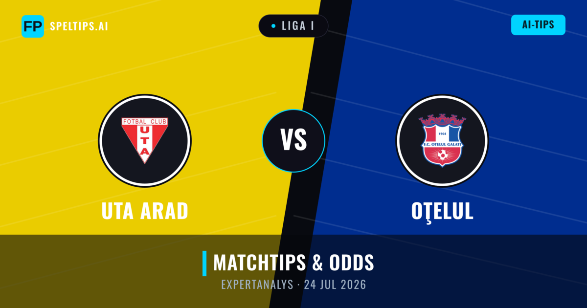 Uta Arad vs Oţelul — matchtips och förhandstitt