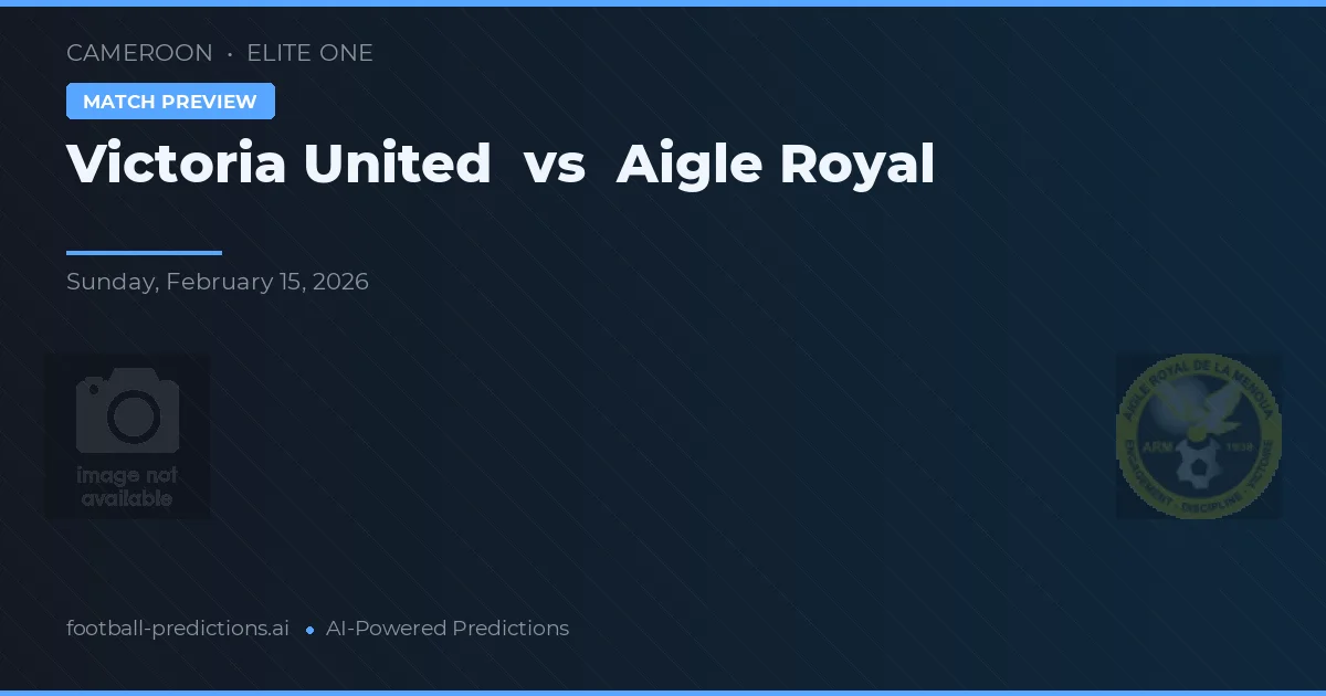 Victoria United vs Aigle Royal — matchtips och förhandstitt