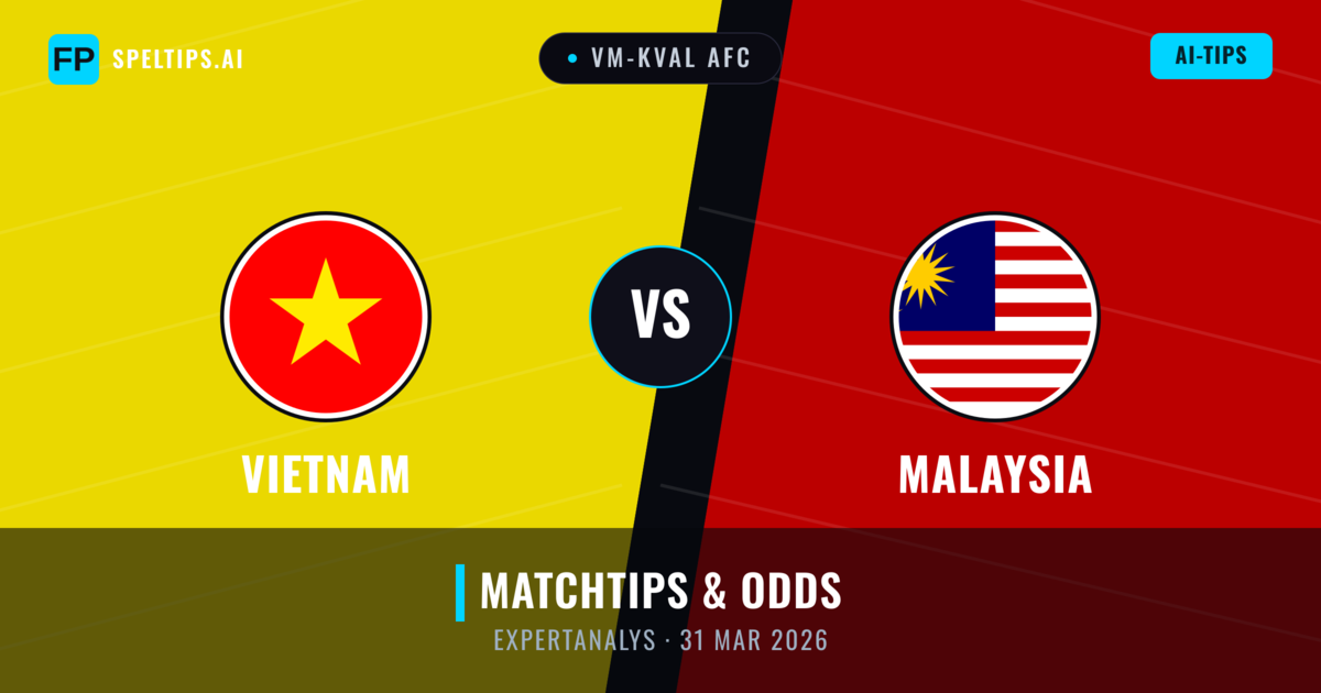 Vietnam vs Malaysia — matchtips och förhandstitt