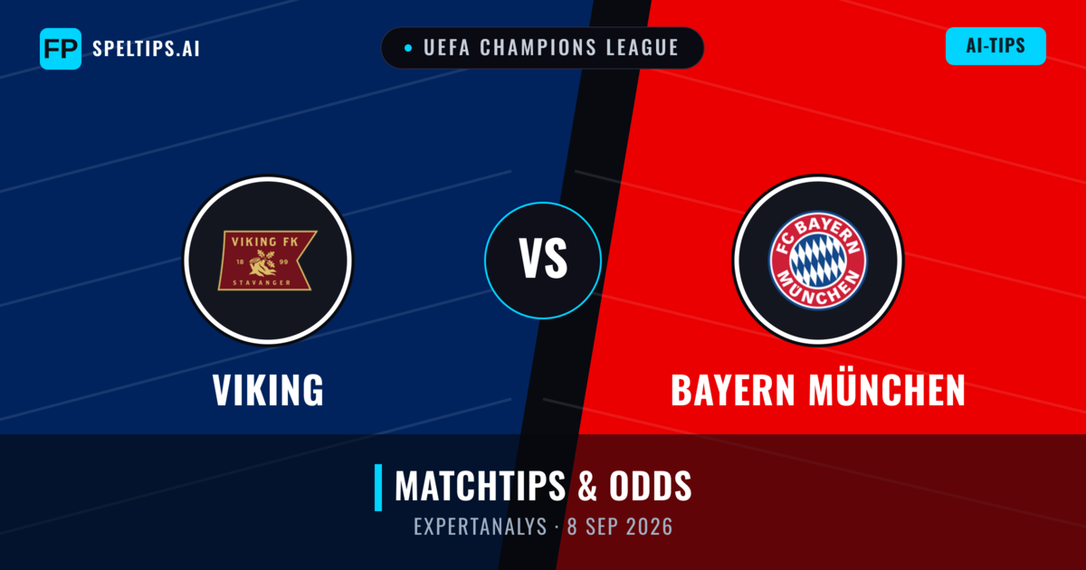 Viking vs Bayern München — matchtips och förhandstitt