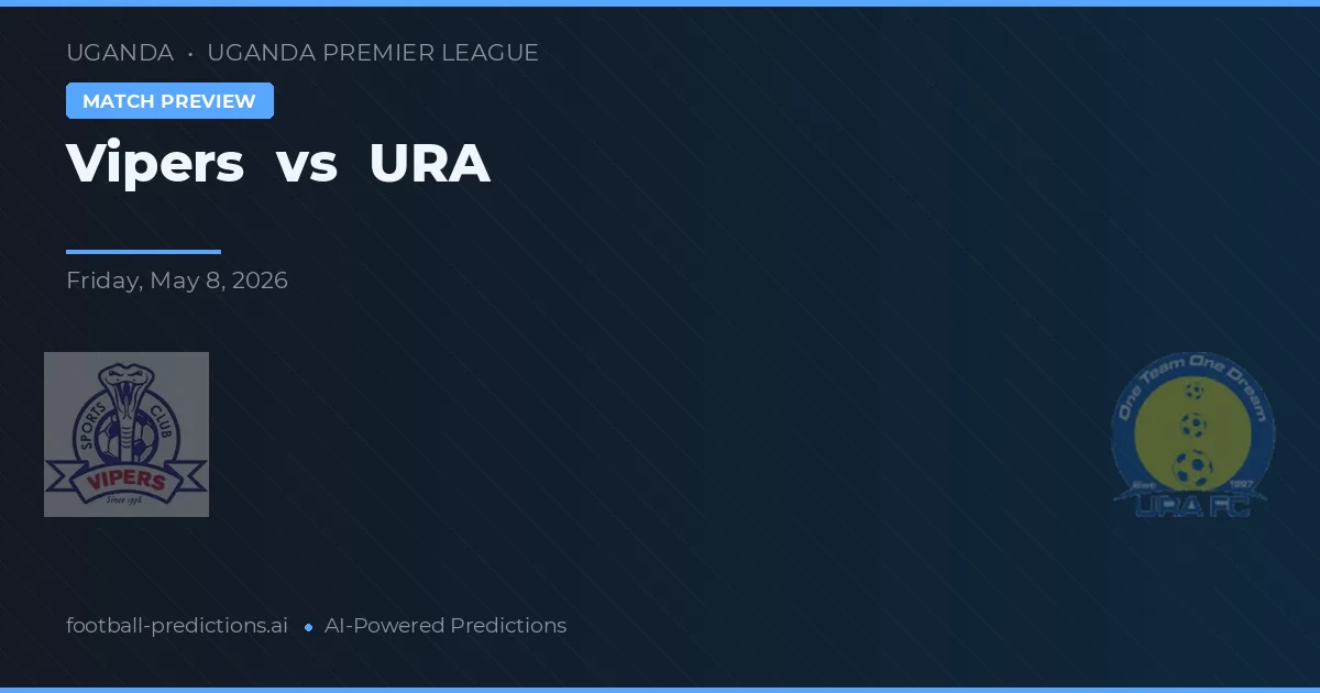 Vipers vs URA — matchtips och förhandstitt