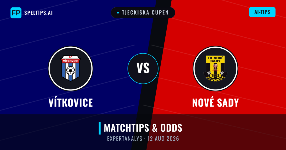 Nové Sady vs Vítkovice — matchtips och förhandstitt