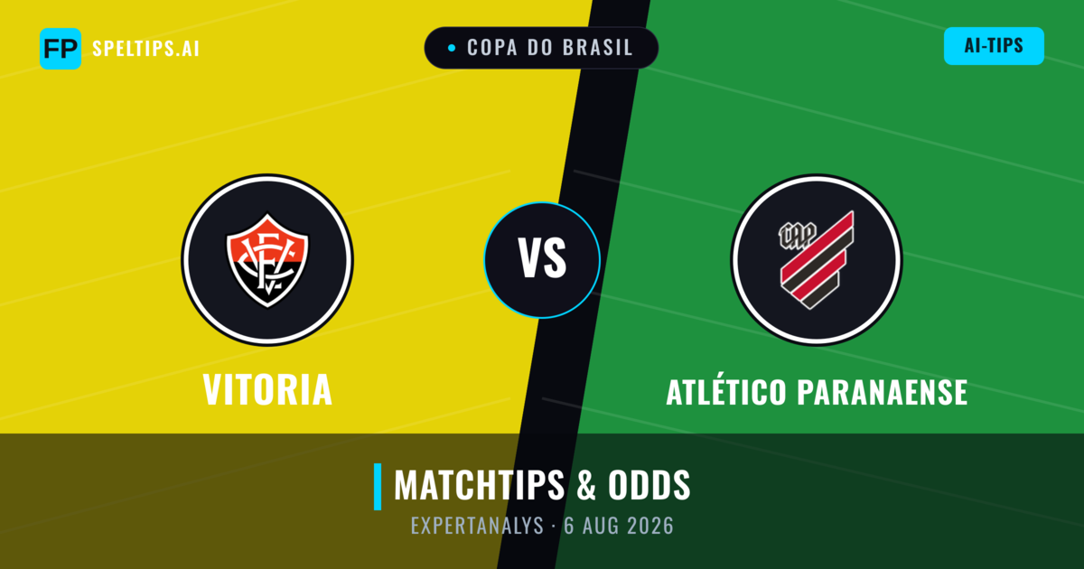 Vitoria vs Atlético Paranaense — matchtips och förhandstitt
