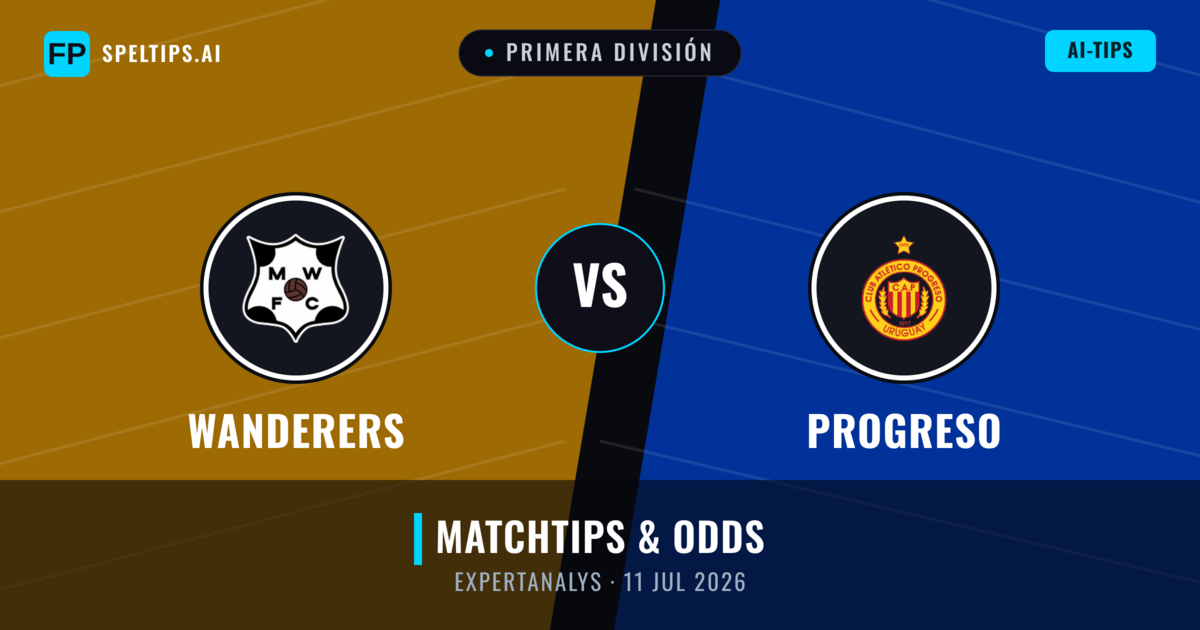 Wanderers vs Progreso — matchtips och förhandstitt