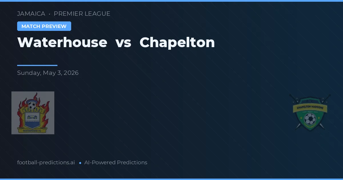 Waterhouse vs Chapelton — matchtips och förhandstitt
