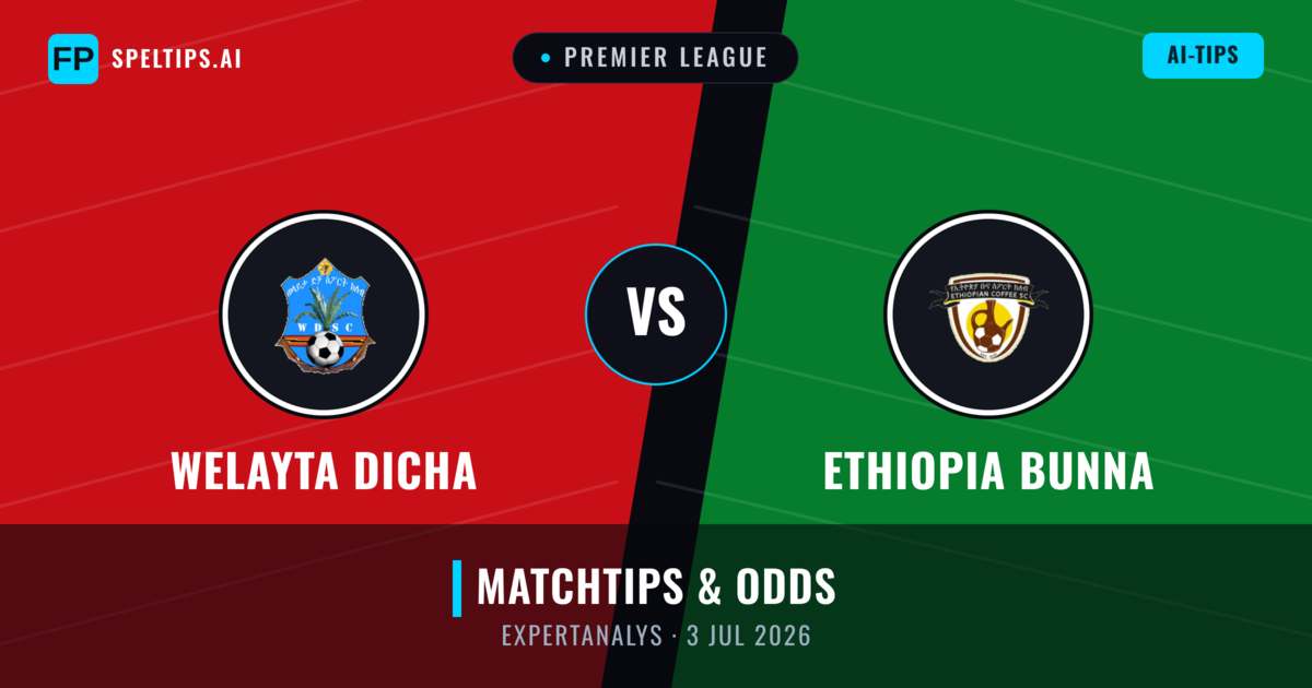 Welayta Dicha vs Ethiopia Bunna — matchtips och förhandstitt