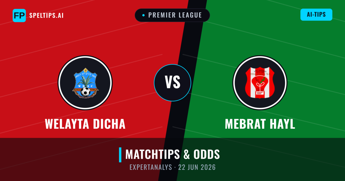 Welayta Dicha vs Mebrat Hayl — matchtips och förhandstitt