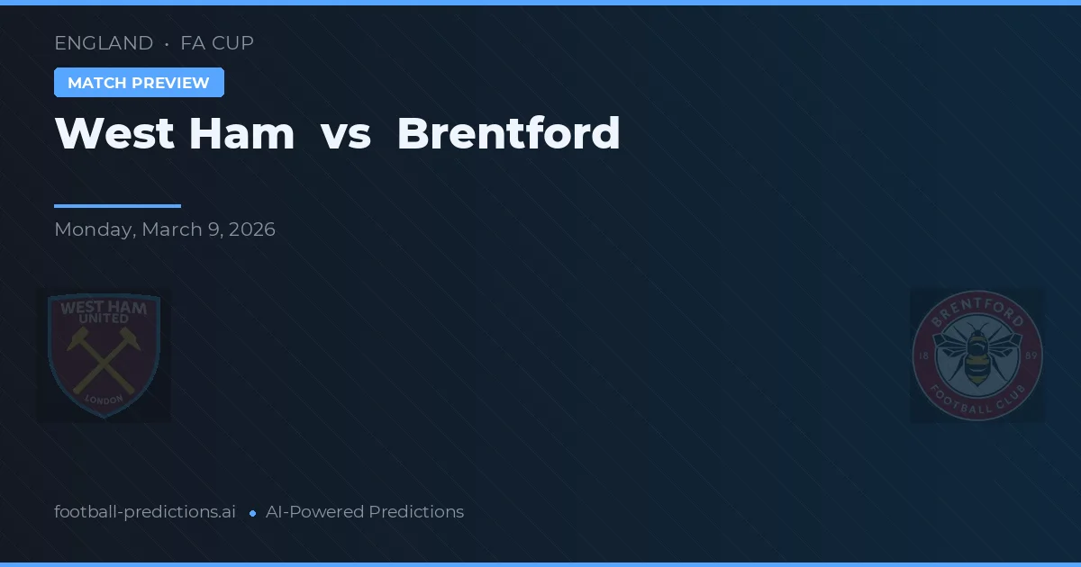 West Ham vs Brentford — matchtips och förhandstitt