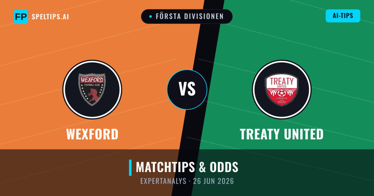 Wexford vs Treaty United — matchtips och förhandstitt