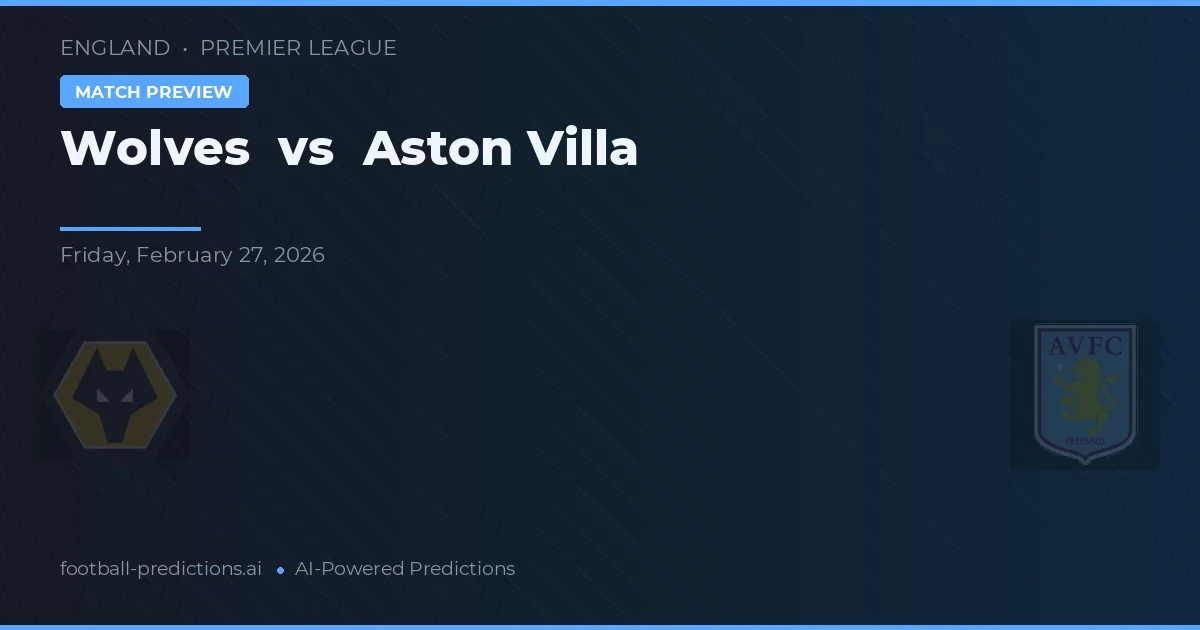 Wolves vs Aston Villa — matchtips och förhandstitt