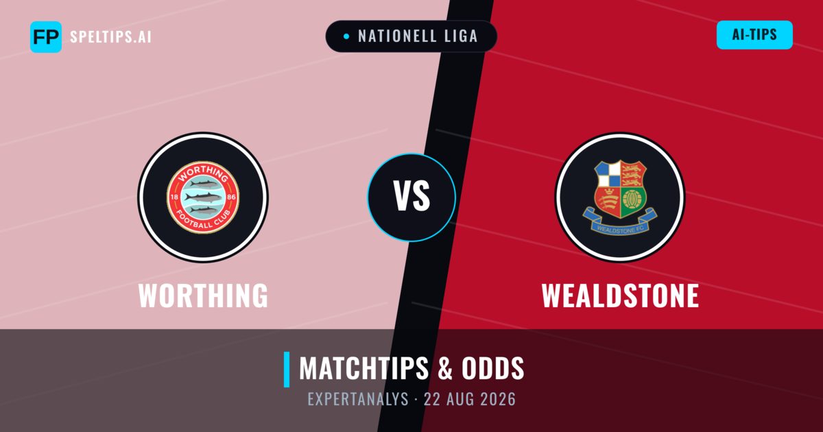 Worthing vs Wealdstone — matchtips och förhandstitt
