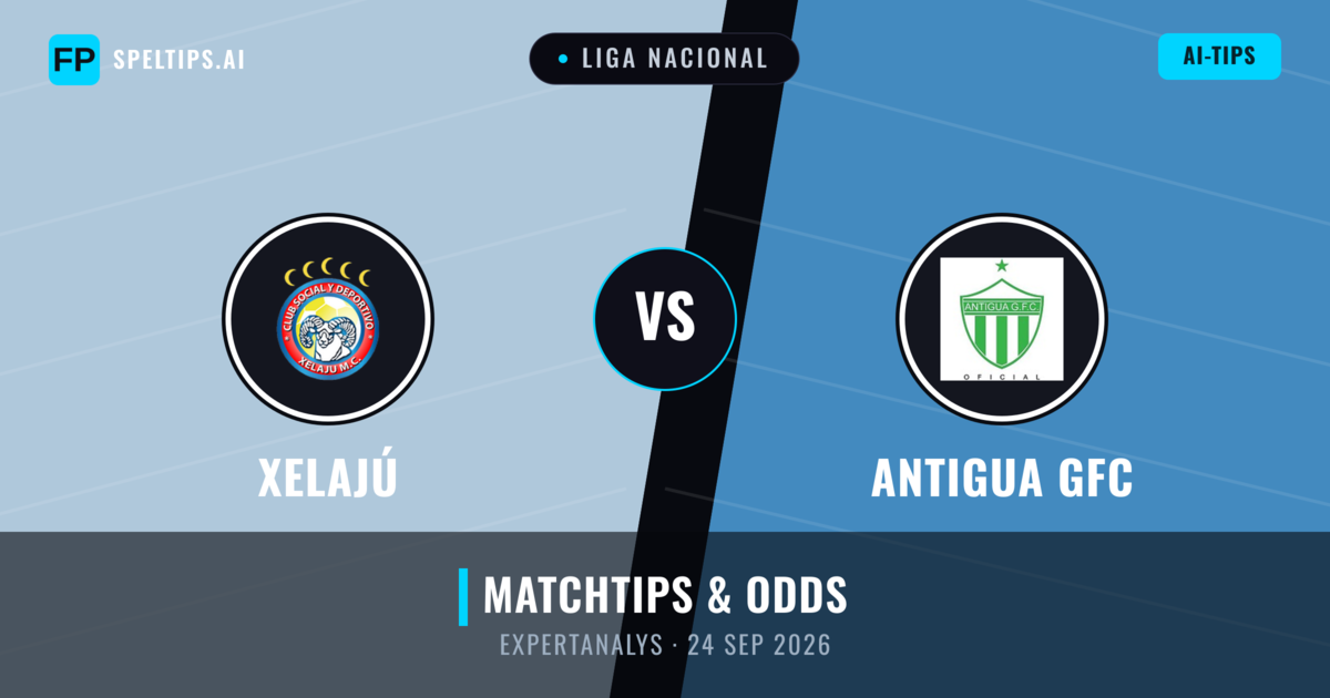 Xelajú vs Antigua GFC — matchtips och förhandstitt