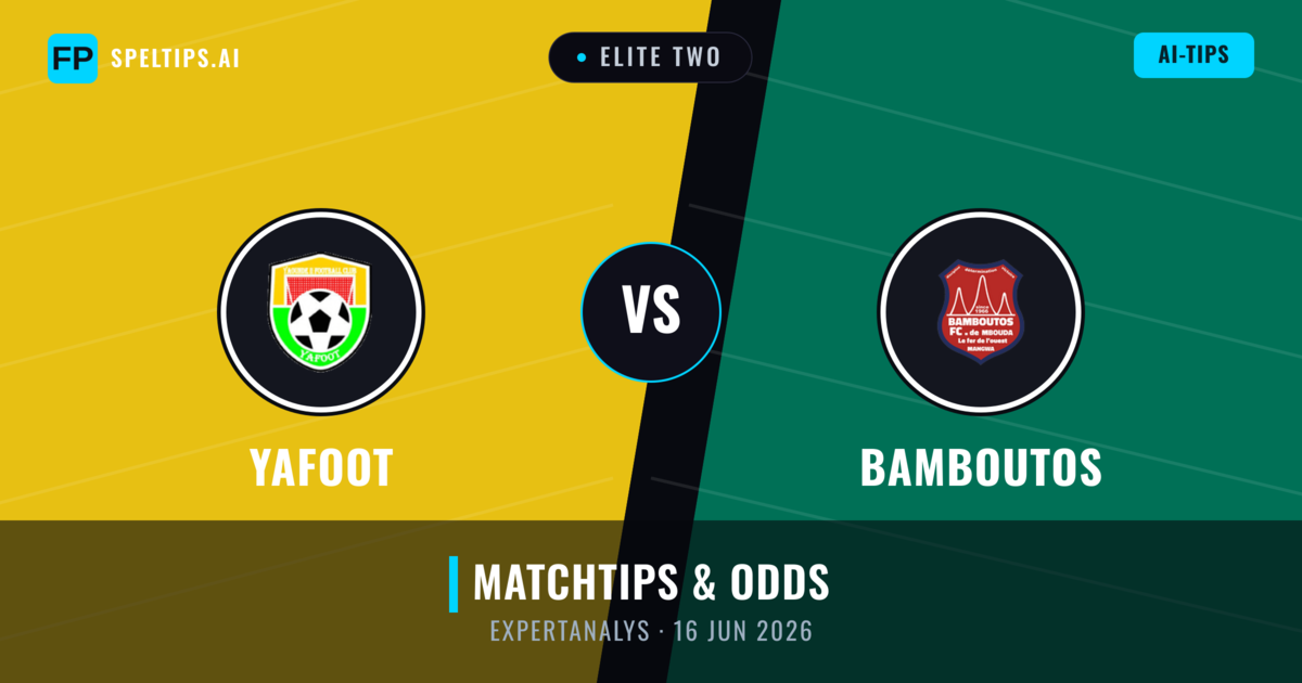 Yafoot vs Bamboutos — matchtips och förhandstitt