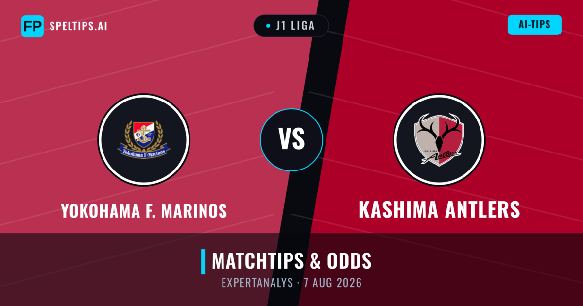 Yokohama F. Marinos vs Kashima Antlers — matchtips och förhandstitt