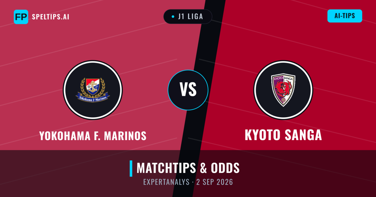 Yokohama F. Marinos vs Kyoto Sanga — matchtips och förhandstitt