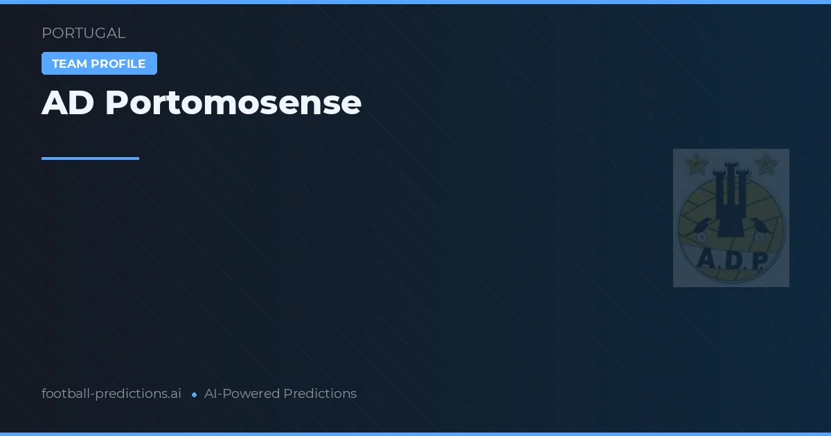 AD Portomosense Prognoser & Statistik