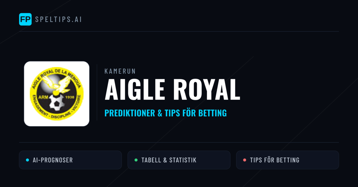 Aigle Royal Prognoser & Statistik