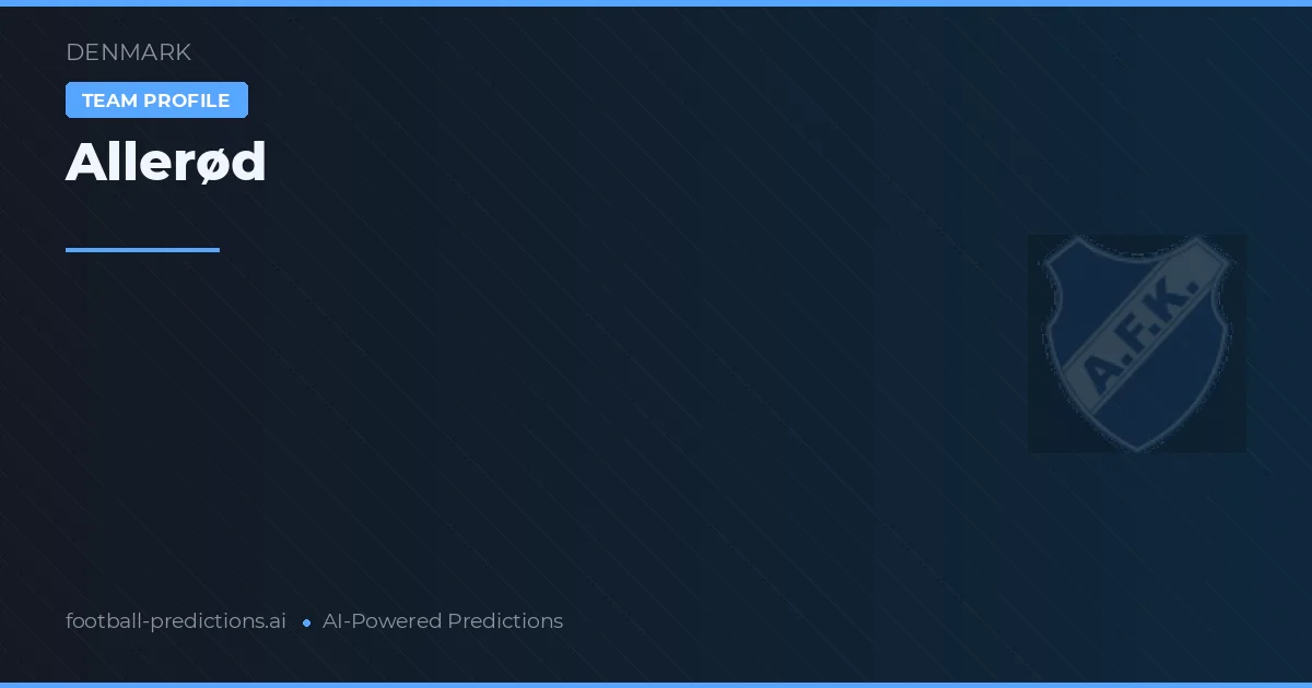 Allerød Prognoser & Statistik