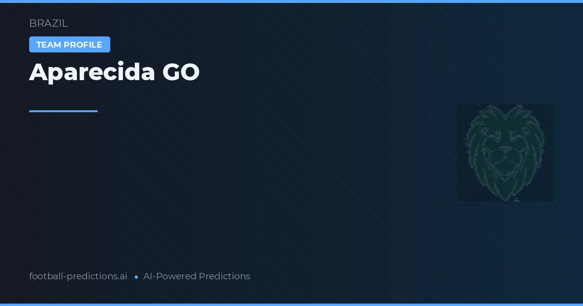 Aparecida GO Prognoser & Statistik