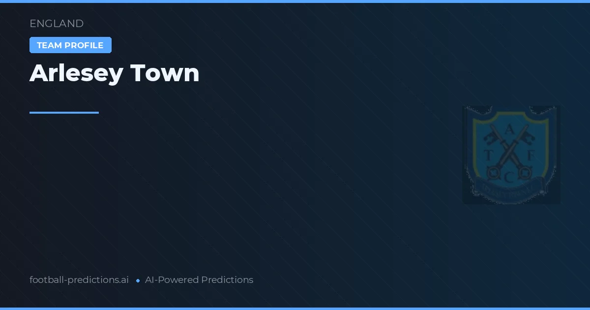 Arlesey Town Prognoser & Statistik