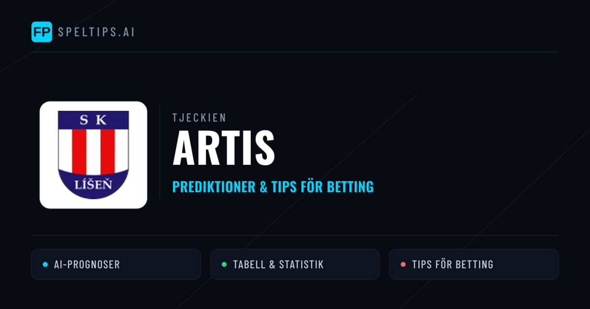 Artis Prognoser & Statistik