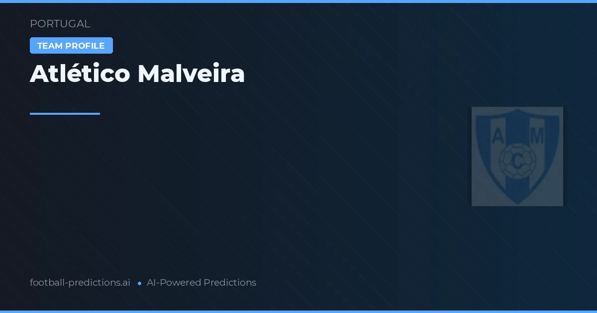Atlético Malveira Prognoser & Statistik