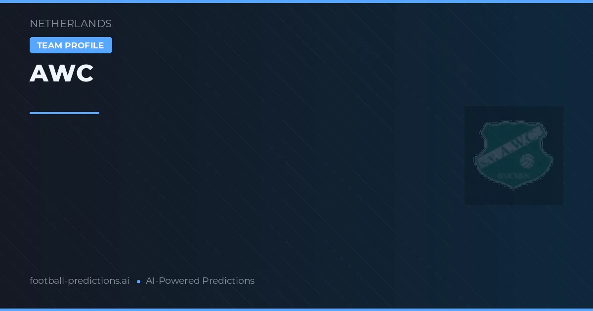 AWC Prognoser & Statistik