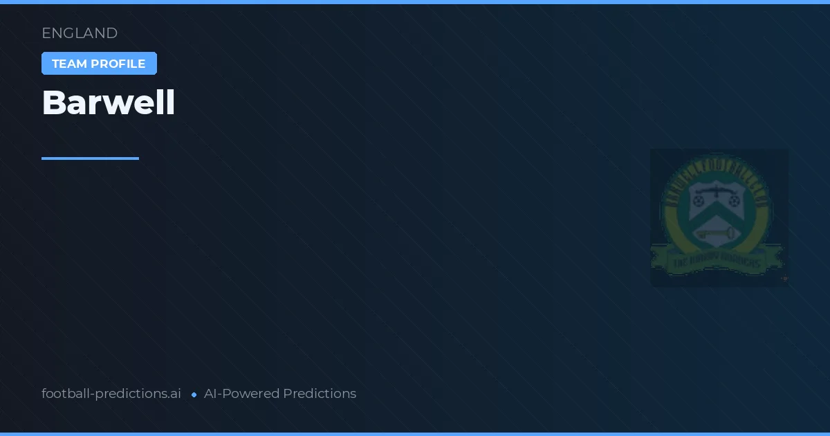 Barwell Prognoser & Statistik