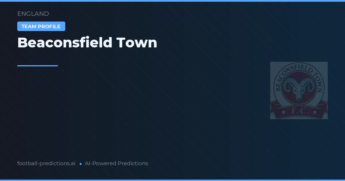 Beaconsfield Town Prognoser & Statistik