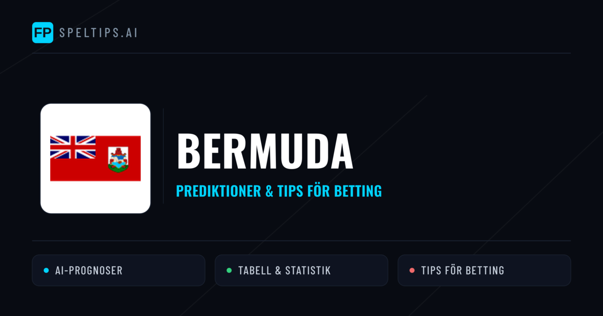 Bermuda Prognoser & Statistik