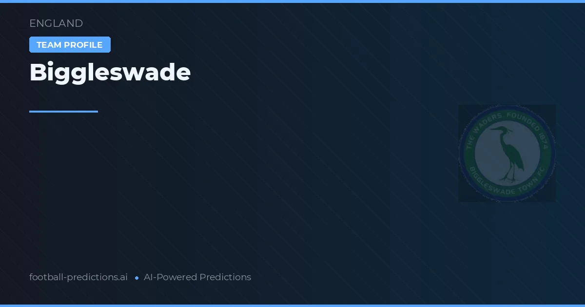 Biggleswade Prognoser & Statistik